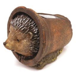 mysmartbuy Hedgehog Design Solar Light - Outdoor Patio or Decking Garden Ornament Decoration - 11cm x 11cm x 14.5cm - Size: 11 cm x 11 cm x 14.5 cm - thumbnail 5
