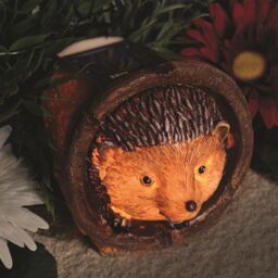 mysmartbuy Hedgehog Design Solar Light - Outdoor Patio or Decking Garden Ornament Decoration - 11cm x 11cm x 14.5cm - Size: 11 cm x 11 cm x 14.5 cm - thumbnail 1