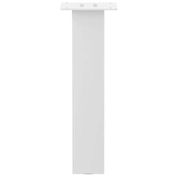 Berkfield Home Coffee Table Legs 4 pcs White 30 cm Steel - thumbnail 6