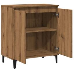 Berkfield Home Sideboard Artisan Oak 60x35x70 cm Engineered Wood in Brown - Size: 60 x 35 x 70 cm - thumbnail 7