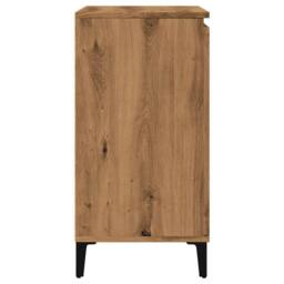 Berkfield Home Sideboard Artisan Oak 60x35x70 cm Engineered Wood in Brown - Size: 60 x 35 x 70 cm - thumbnail 5