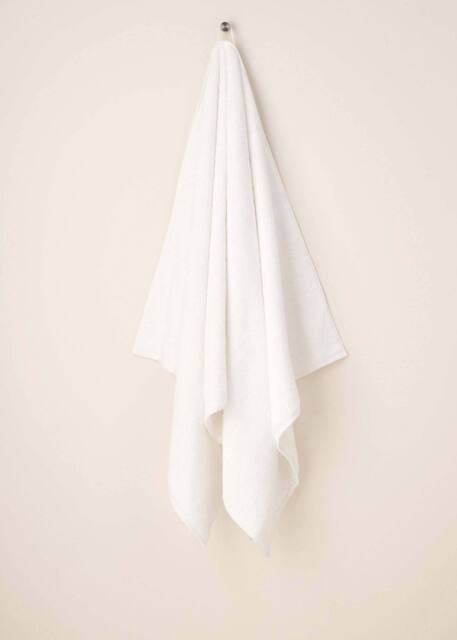 Truly Cotton Bath Towel in White - image 1
