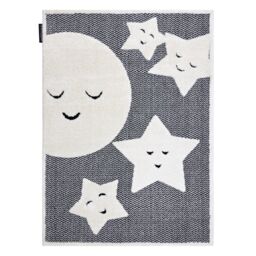 RugsX Modern Children's Rug in Grey - Size: 160 cm x 220 cm - thumbnail 2