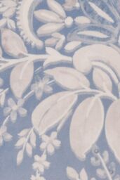 Appletree 'Alexia' Velvet Filled Cushion in Blue - Size: 43 cm x 43 cm - thumbnail 5