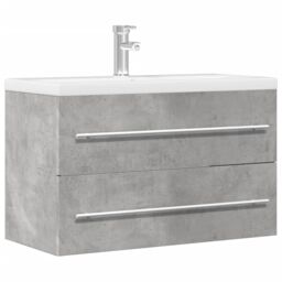 Berkfield Home Sink Cabinet Artisian Oak 80x38.5x48 cm Engineered Wood in Brown - thumbnail 1