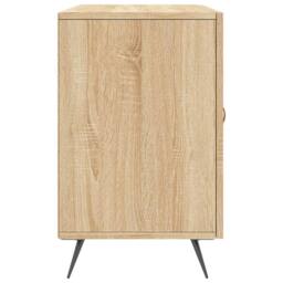 Berkfield Home Sideboard Sonoma Oak 100x36x60 cm Engineered Wood in Light Brown - Size: 100 x 36 x 60 cm - thumbnail 7