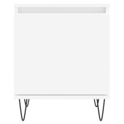 Berkfield Home Bedside Cabinets 2 pcs White 40x30x50 cm Engineered Wood - Size: 40 x 30 x 50 cm - thumbnail 5