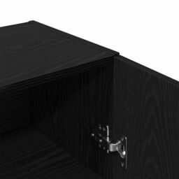 Berkfield Home Sideboard Black Oak 69.5x34x90 cm Engineered Wood - thumbnail 8