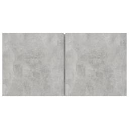 Berkfield Home Hanging TV Cabinets 2 pcs Concrete Grey 60x30x30 cm - Size: 60 x 30 x 30 cm - thumbnail 5