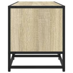 Berkfield Home TV Cabinet Sonoma Oak 240x35x41 cm Engineered Wood in Light Tan - Size: 240 x 35 x 41 cm - thumbnail 5