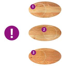 Berkfield Home Table Top Light Brown 100x50x4 cm Solid Wood Oak Oval - Size: 100 x 50 x 4 cm - thumbnail 7