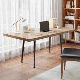 EONLION 1 Set Industrial Steel Table Base in Black - Size: 100 cm - thumbnail 5