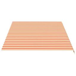 Berkfield Home Replacement Fabric for Awning Yellow & Orange 5x3.5 m - thumbnail 4