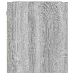 Berkfield Home Wall-Mounted Bedside Cabinets 2 pcs Grey Sonoma 38x34x40 cm - Size: 38 x 34 x 40 cm - thumbnail 8