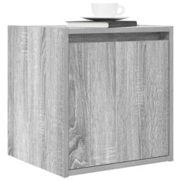 Berkfield Home Wall-Mounted Bedside Cabinets 2 pcs Grey Sonoma 38x34x40 cm - Size: 38 x 34 x 40 cm - thumbnail 4