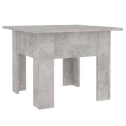 Berkfield Home Coffee Table Concrete Grey 55x55x42 cm Engineered Wood - Size: 55 x 55 x 42 cm - thumbnail 1