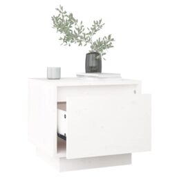 Berkfield Home Bedside Cabinets 2 pcs White 35x34x32 cm Solid Wood Pine - Size: 35 x 34 x 32 cm - thumbnail 4