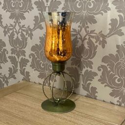 Minster 13 Inch Candle Holder - L14 x W14 x H40 cm - Gold - Size: 1 Pack - thumbnail 6