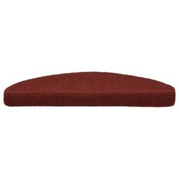 Berkfield Home Self-adhesive Stair Mats 5 pcs Red 65x21x4 cm Needle Punch - Size: Medium - thumbnail 4