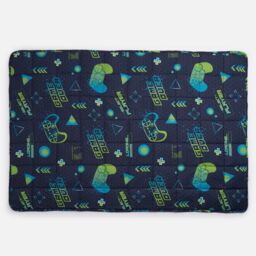 OHS Gaming Weighted Blanket Soft Throw Anxiety Stress Relief Sleep in Dark Navy - thumbnail 4