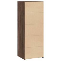 Berkfield Home Highboard Brown Oak 45x41x124 cm Engineered Wood - Size: 45 x 41 x 124 cm - thumbnail 6