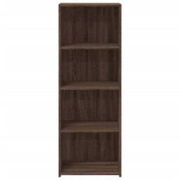 Berkfield Home Highboard Brown Oak 45x41x124 cm Engineered Wood - Size: 45 x 41 x 124 cm - thumbnail 4