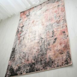 The Rug Shop UK Pink Traditional Abstract Polypropylene Easy To Clean Rug - Size: 200 cm x 290 cm - thumbnail 2