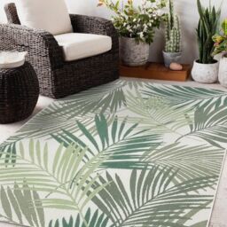 RugsX Color Rug in Green - Size: 140 cm x 200 cm - thumbnail 4