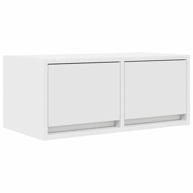 Berkfield Home TV Cabinet White 60x31x25.5 cm Engineered Wood - image 1