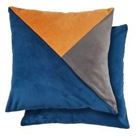 New Edge Blinds Picasso Cushion Cover in Blue - Size: 43 cm x 43 cm - image 1