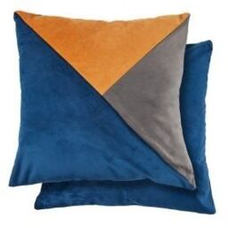 New Edge Blinds Picasso Cushion Cover in Blue - Size: 43 cm x 43 cm - thumbnail 1