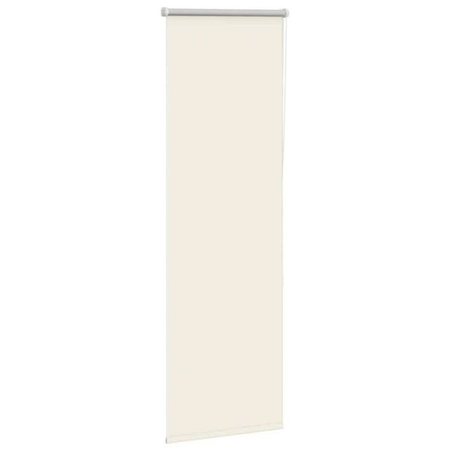 Berkfield Home Roller Blind Blackout Light Grey 85x230 cm Fabric Width 80.7 cm P… in Off-White - image 1