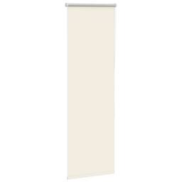 Berkfield Home Roller Blind Blackout Light Grey 85x230 cm Fabric Width 80.7 cm P… in Off-White - thumbnail 1