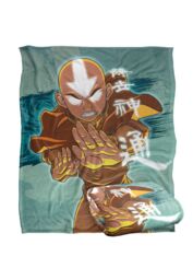 Avatar: The Last Airbender Avatar The Last Airbender Aand Anime Silky Touch Super Soft Throw Blanket 152 X 127 cm in White - thumbnail 2