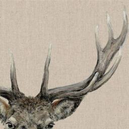 Jane Bannon Percival Canvas Print 60.5cm x 4cm x 60.5cm in Beige - Size: 60.5 cm x 4 cm x 60.5 cm - thumbnail 2