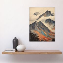 Artery8 Ben Nevis Fort William Scotland Landscape Watercolour Highlands Artwork Painting Unframed Wall Art Print Poster Home Decor Premium - thumbnail 4