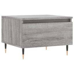 Berkfield Home Modern Coffee Tables 2 pcs Grey Sonoma 50x46x35 cm Engineered Wood - Size: 50 x 46 x 35 cm - thumbnail 5