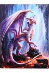 Anne Stokes Treasure Trove Dragon Canvas Plaque - thumbnail 1