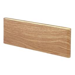 Netlighting Siegfried 23cm Integrated LED Wall Lamp Wood Look LED 3000K in Brown - thumbnail 4