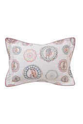 YVONNE ELLEN 'Vintage Plates' Cotton Duvet Cover Set - Size: King - thumbnail 3