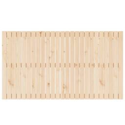Berkfield Home Wall Headboard 159.5x3x90 cm Solid Wood Pine in Natural - thumbnail 4