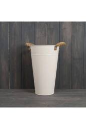 KDMD Cream Charming Flower Bucket - 30mm - thumbnail 2