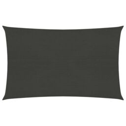 Berkfield Home Sunshade Sail 160 g/m ² Anthracite 2x4.5 m HDPE in Black