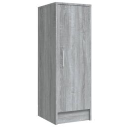 Berkfield Home Shoe Cabinet Grey Sonoma 32x35x92 cm Engineered Wood - Size: 32 x 35 x 92 cm - thumbnail 5