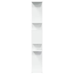 Berkfield Home Classic Book Cabinet White 92x29x188 cm Engineered Wood - Size: 92 x 29 x 188 cm - thumbnail 6