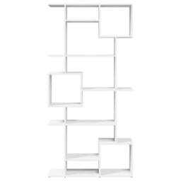 Berkfield Home Classic Book Cabinet White 92x29x188 cm Engineered Wood - Size: 92 x 29 x 188 cm - thumbnail 5