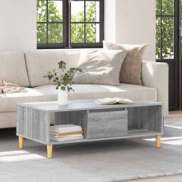 Berkfield Home Modern with Storage with Door Grey sonoma Engineered wood - thumbnail 4