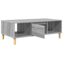 Berkfield Home Modern with Storage with Door Grey sonoma Engineered wood - thumbnail 5