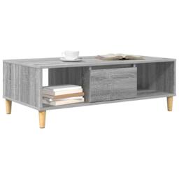 Berkfield Home Modern with Storage with Door Grey sonoma Engineered wood - thumbnail 1