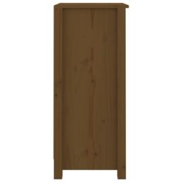 Berkfield Home Sideboards 2 pcs Honey Brown 40x35x80 cm Solid Wood Pine - Size: 40 x 35 x 80 cm - thumbnail 6